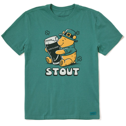 Men's Stout Winnie Short Sleeve Crusher Tee