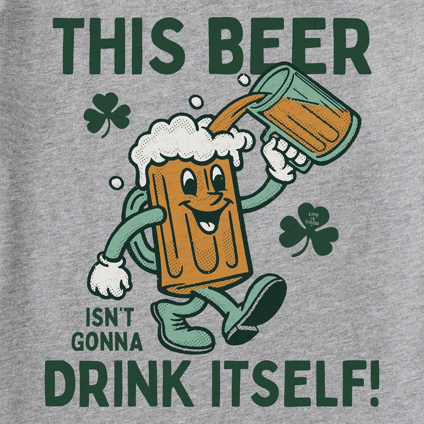 Men's This Beer Isn't Gonna Drink Itself Short Sleeve Crusher Tee