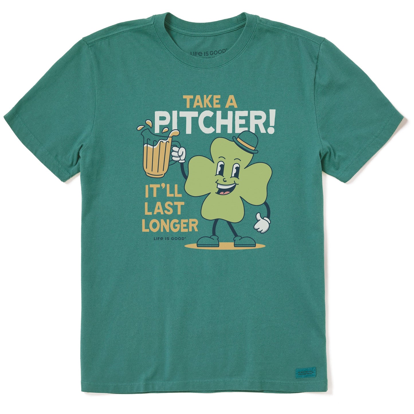 Men's Take a Pitcher Short Sleeve Crusher Tee
