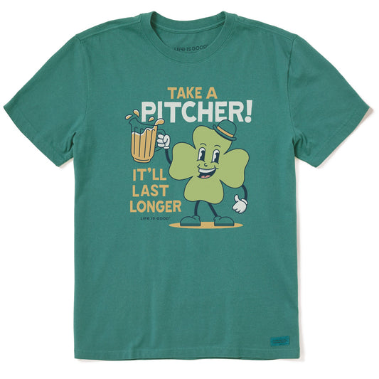 Men's Take a Pitcher Short Sleeve Crusher Tee