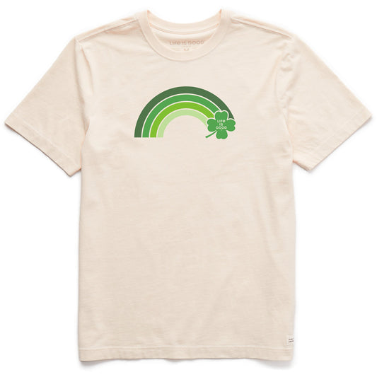Men's Clover Rainbow Arch Short Sleeve Crusher Tee