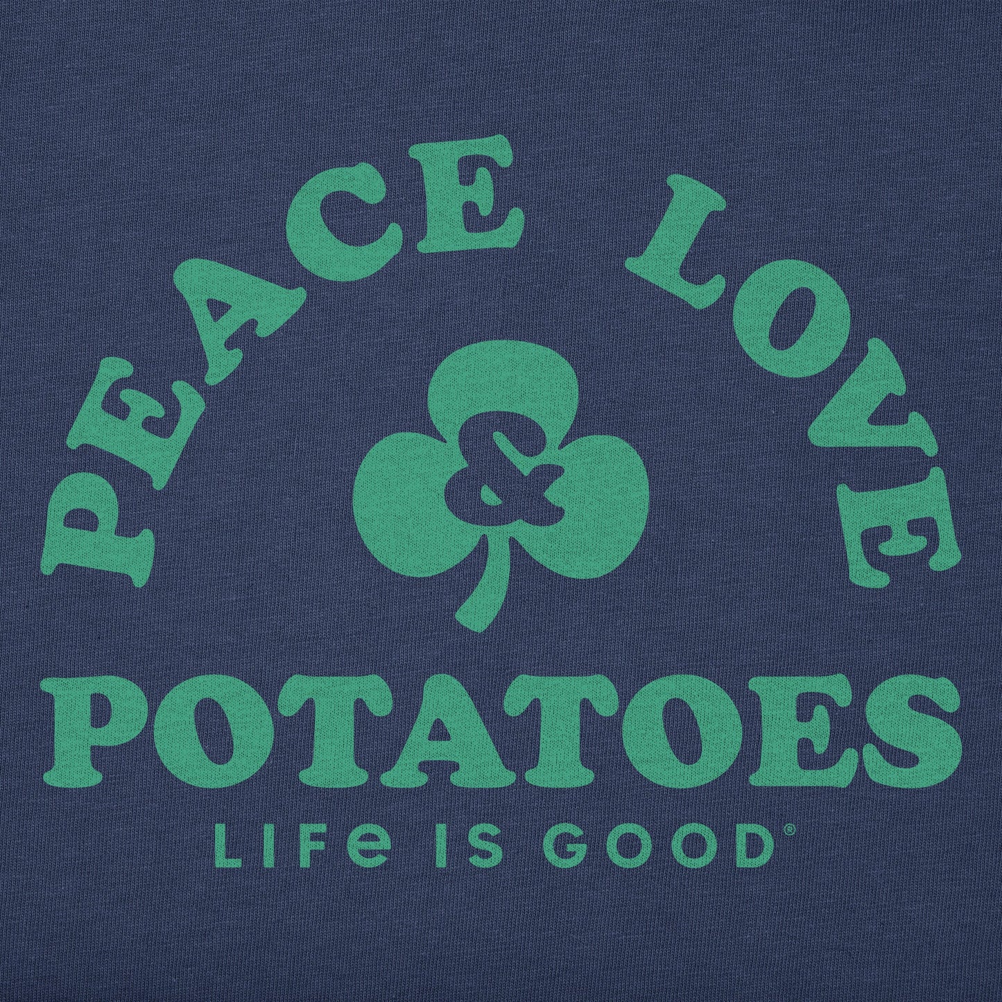Men's Peace Love & Potatoes Short Sleeve Tee