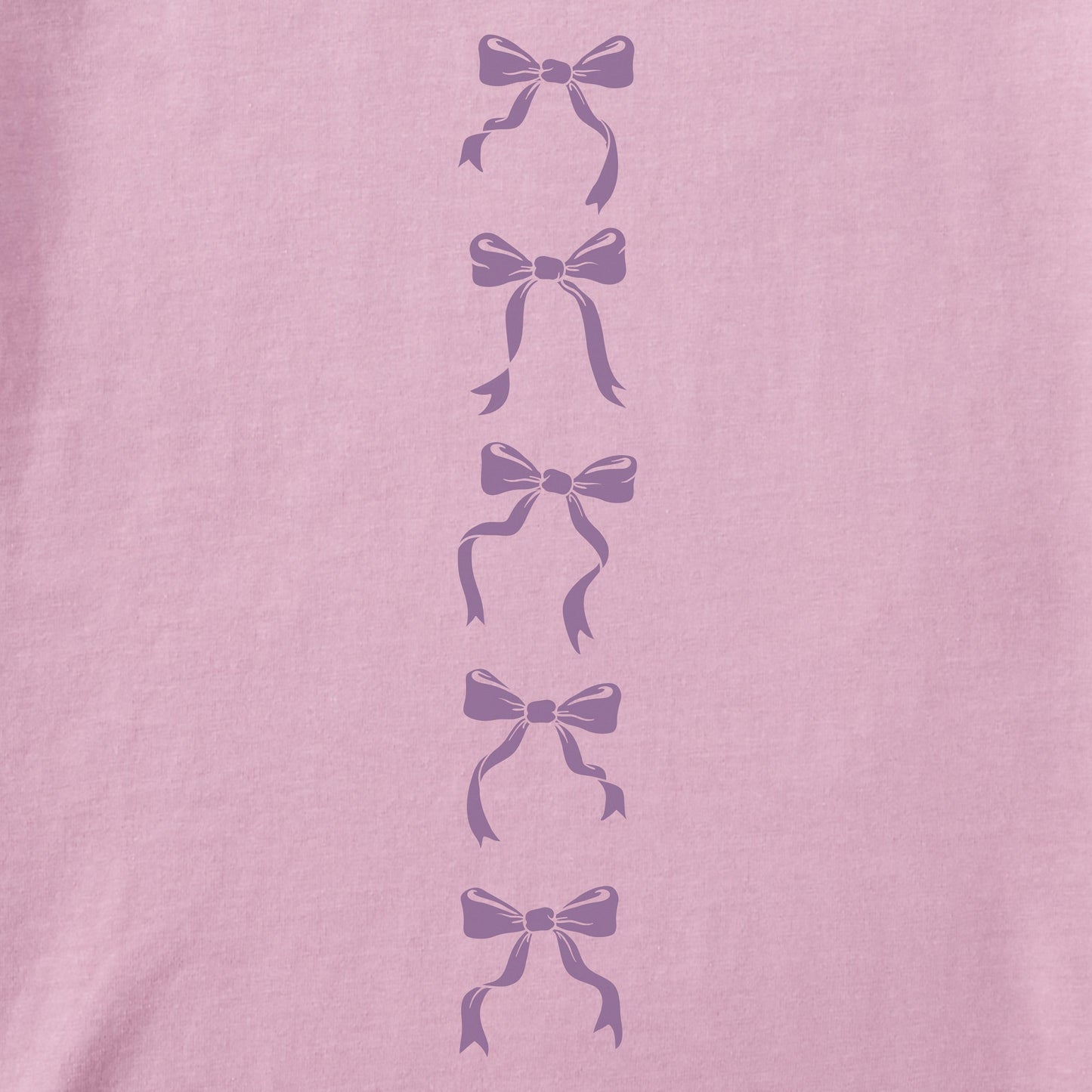 Kids Bows Long Sleeve Crusher Tee