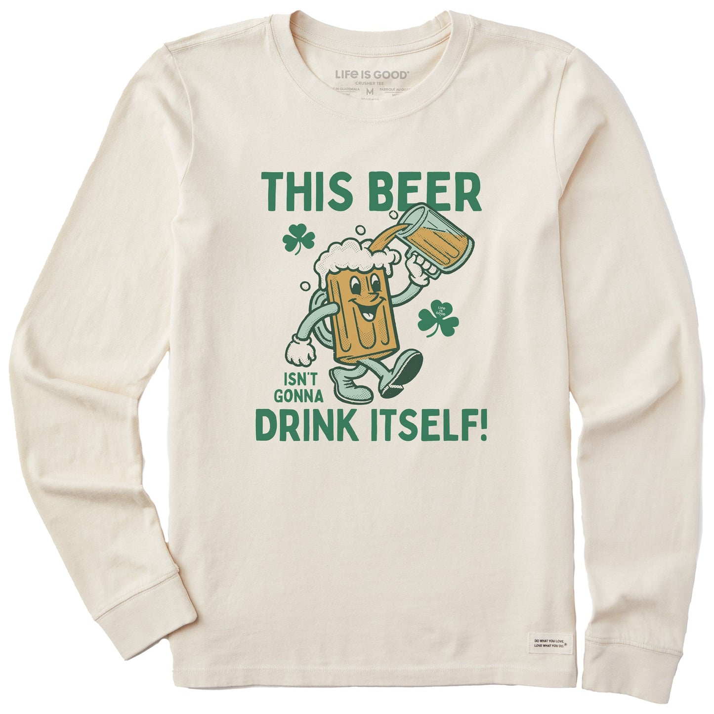 Women's This Beer Isn't Gonna Drink Itself Long Sleeve Crusher Tee