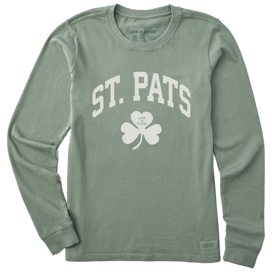 Women's St. Pats Arch Long Sleeve Crusher Tee