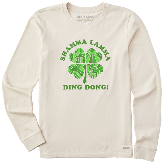 Women's Shamma Lamma Ding Dong Long Sleeve Crusher Tee