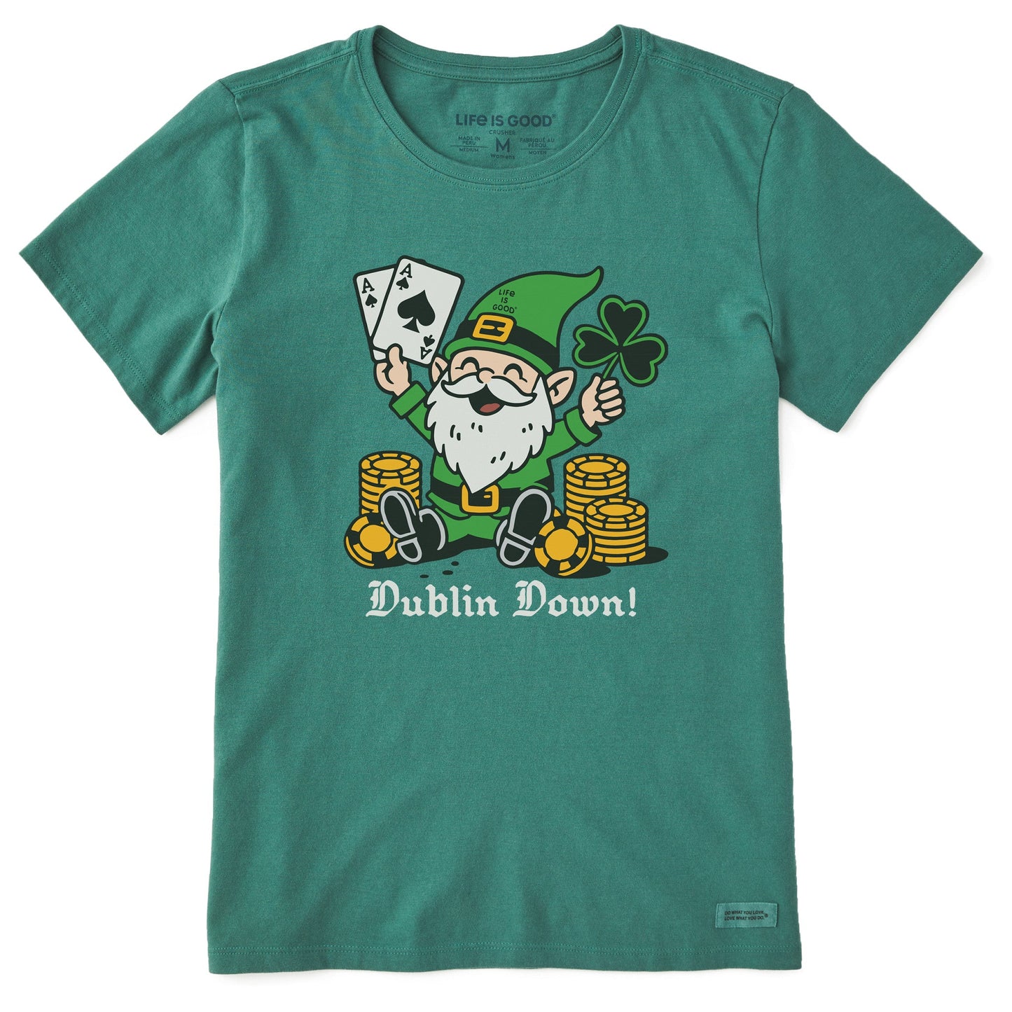 Women's Dublin Down! Short Sleeve Crusher Tee