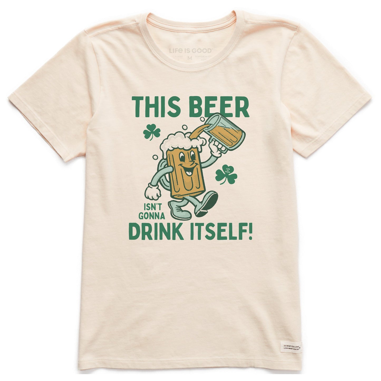 Women's This Beer Isn't Gonna Drink Itself Short Sleeve Crusher Tee