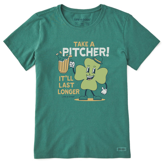 Women's Take a Pitcher Short Sleeve Crusher Tee