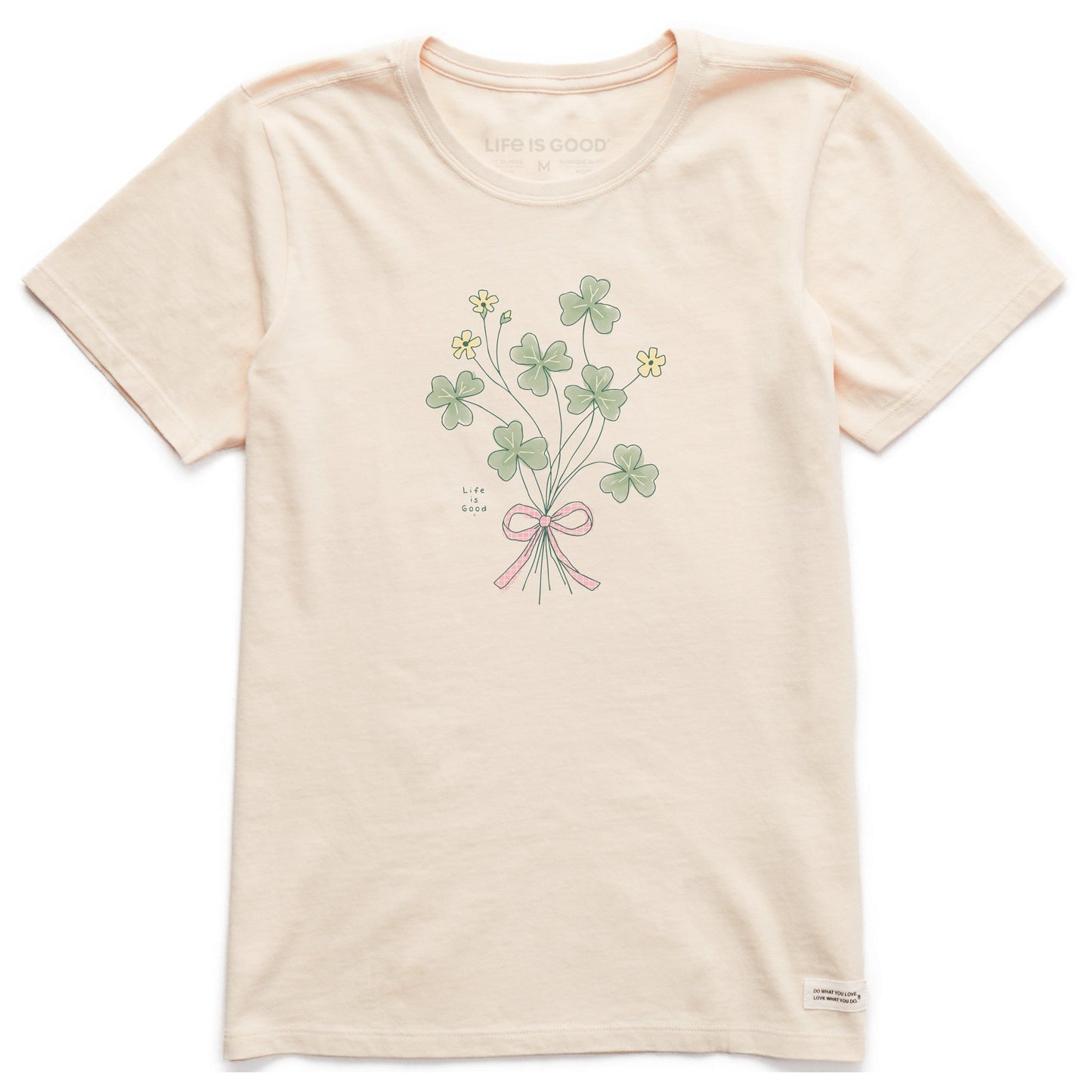 Women's Wildflower Shamrocks Short Sleeve Crusher Tee