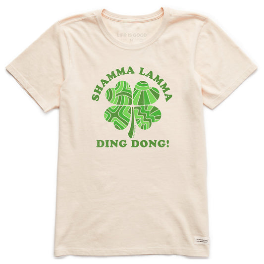 Women's Shamma Lamma Ding Dong Short Sleeve Crusher Tee