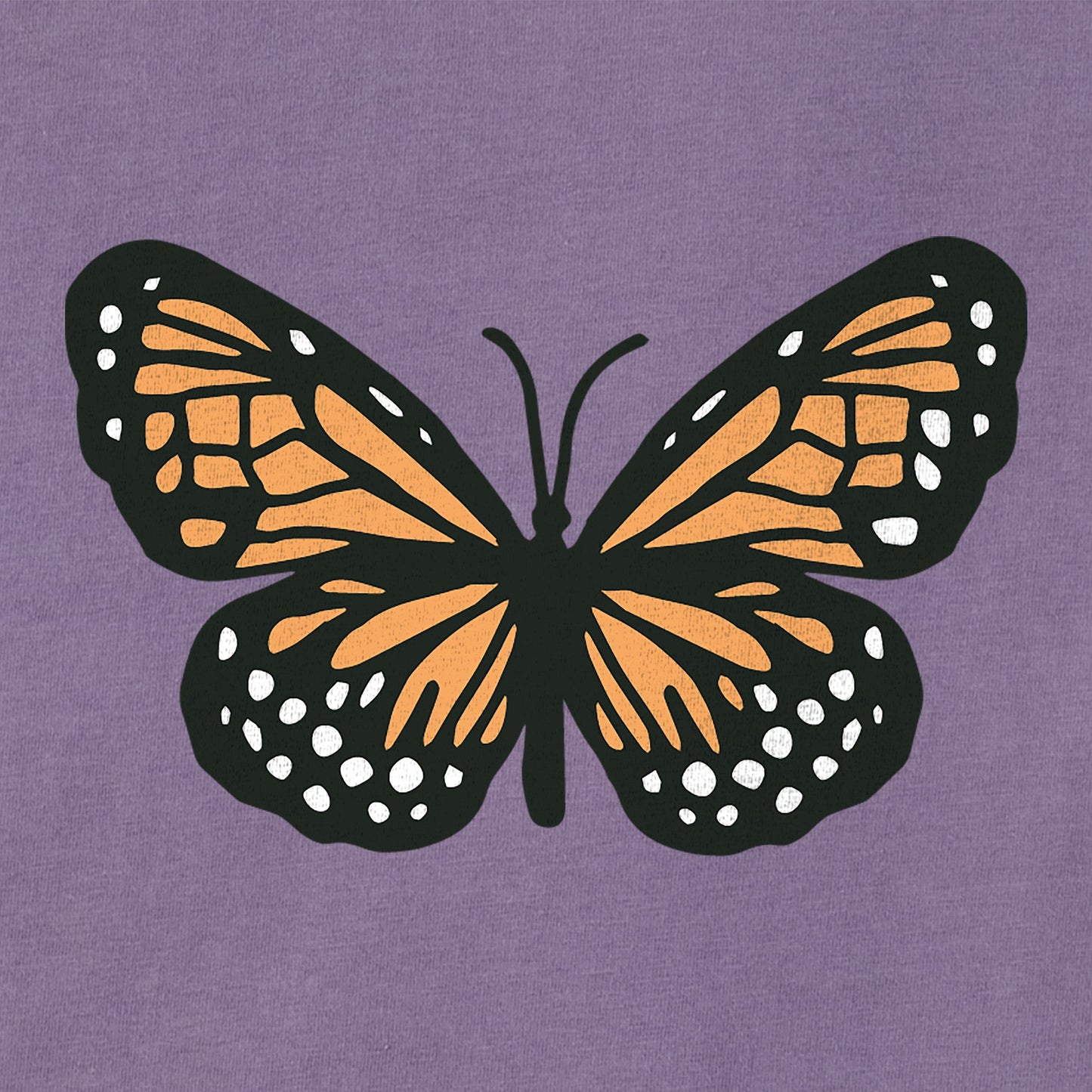 Women's Clean Butterfly Short Sleeve Crusher Boxy Tee