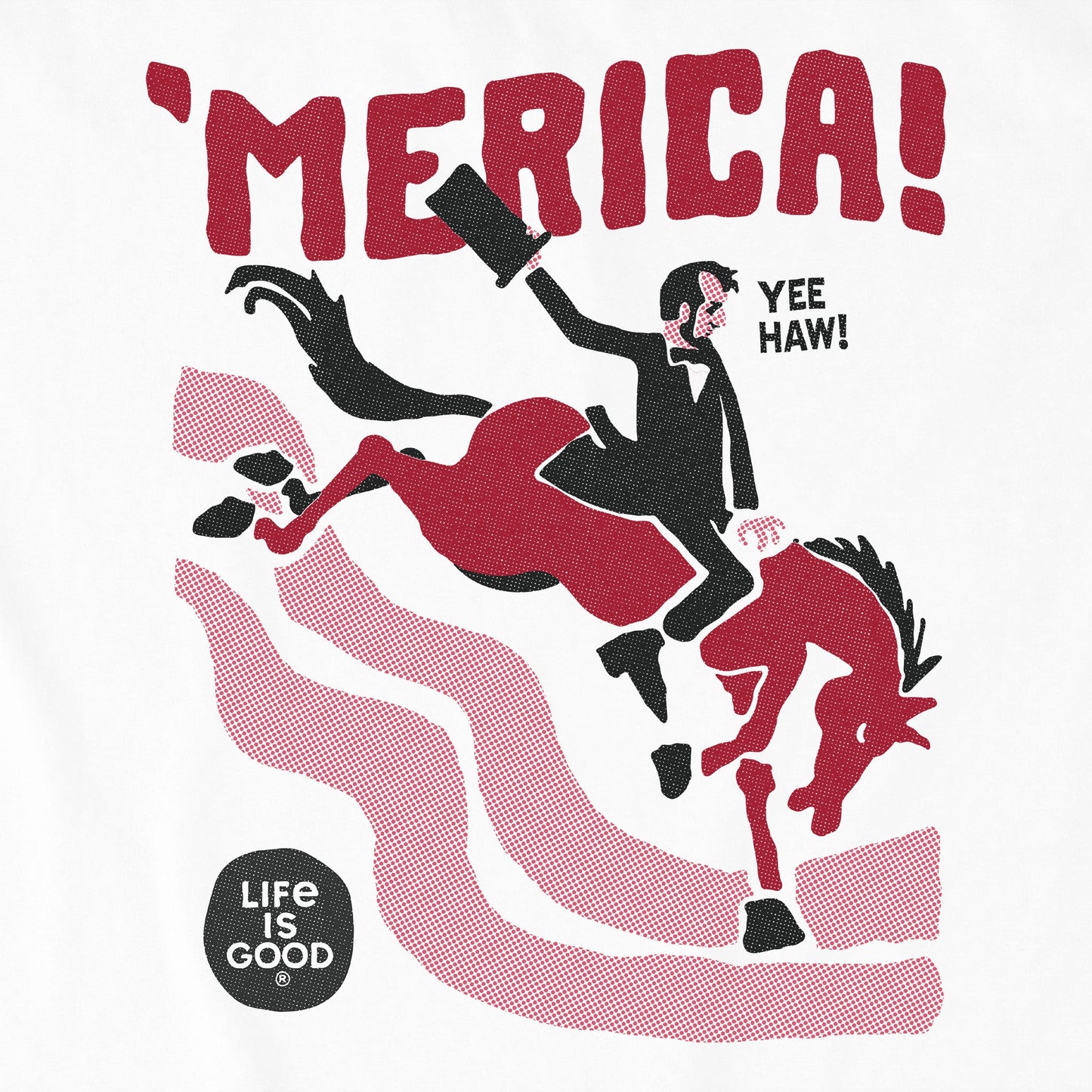 Women's Abemerica Short Sleeve Crusher Boxy Tee