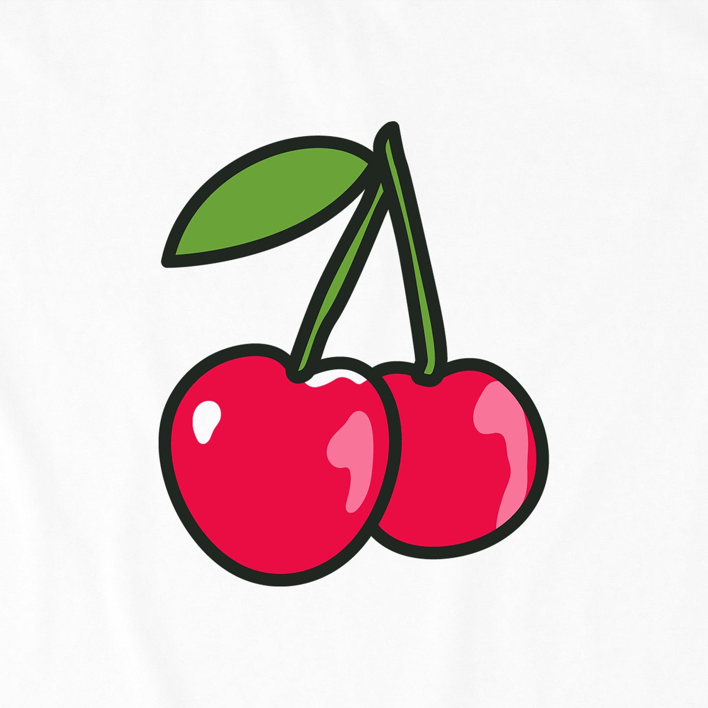 Women's Cherries Short Sleeve Crusher Boxy Tee