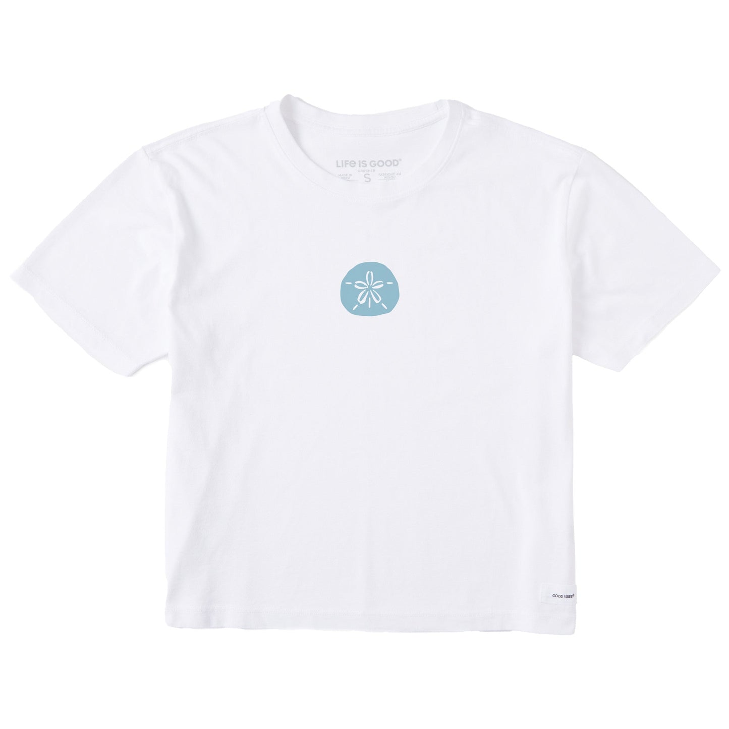 Women's Sand Dollar Short Sleeve Crusher Boxy Tee