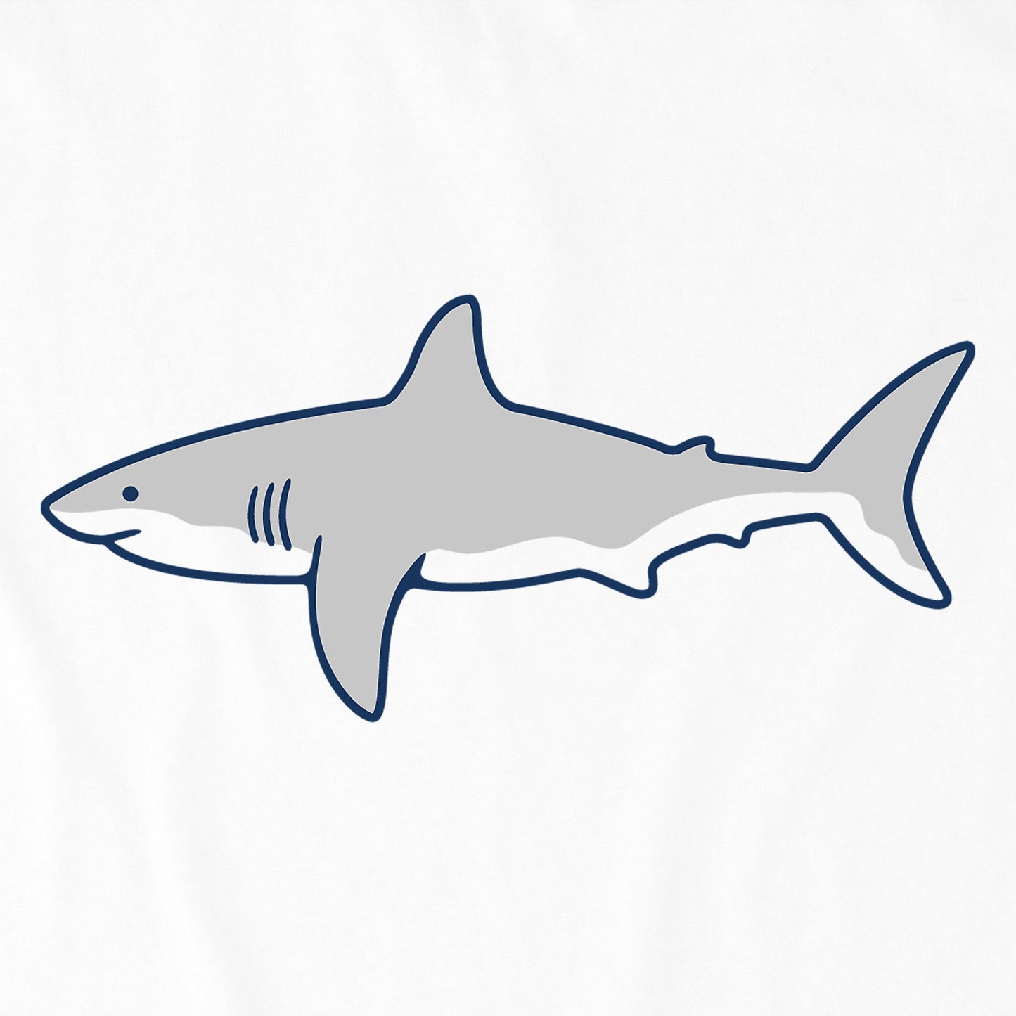 Women's Clean Shark Short Sleeve Crusher Boxy Tee