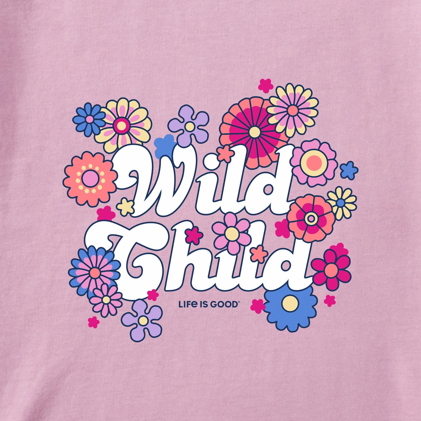 Baby Hippy Wild Child Short Sleeve Crusher Bodysuit