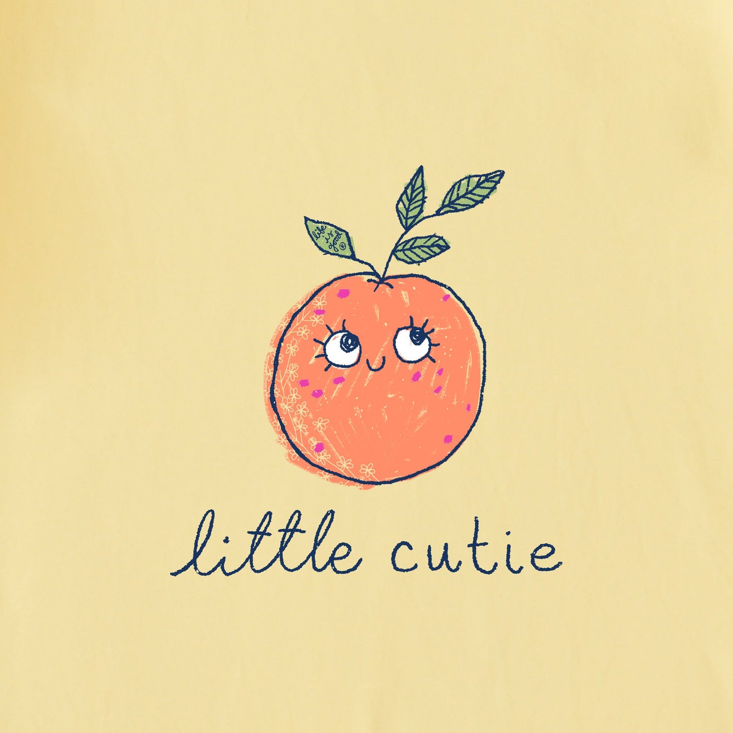 Baby Little Cutie Long Sleeve Crusher Bodysuit