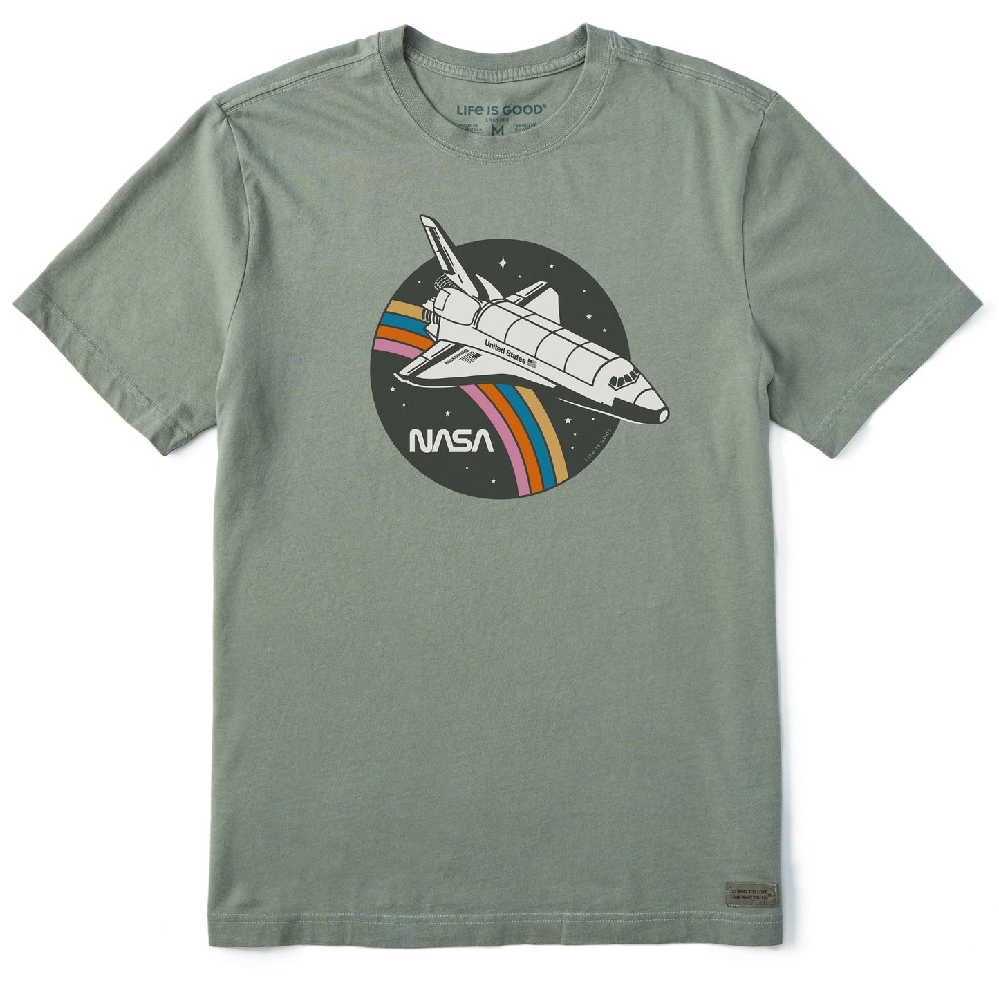 Men's NASA Rainbow Shuttle Short Sleeve Tee