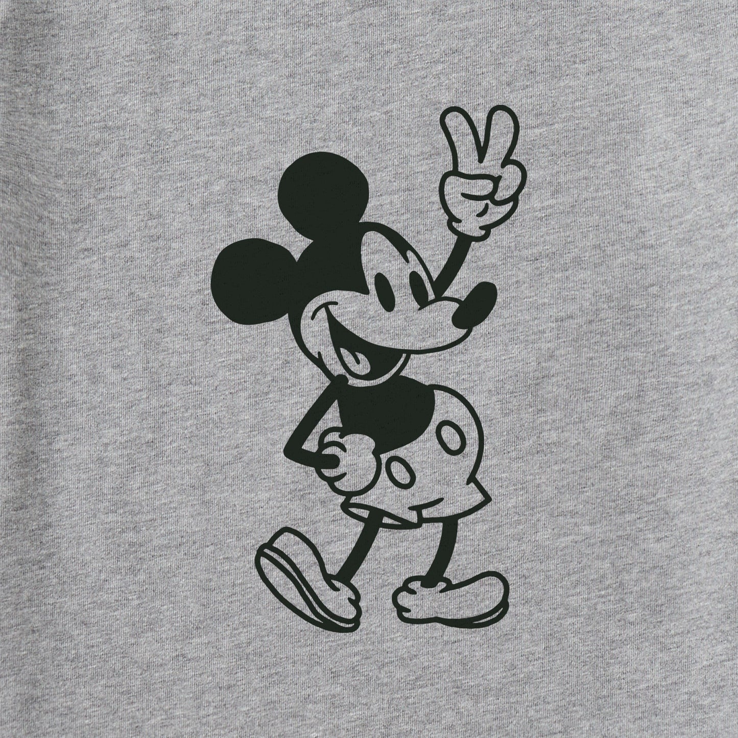 Men's Steamboat Willie Peace Mini Short Sleeve Tee