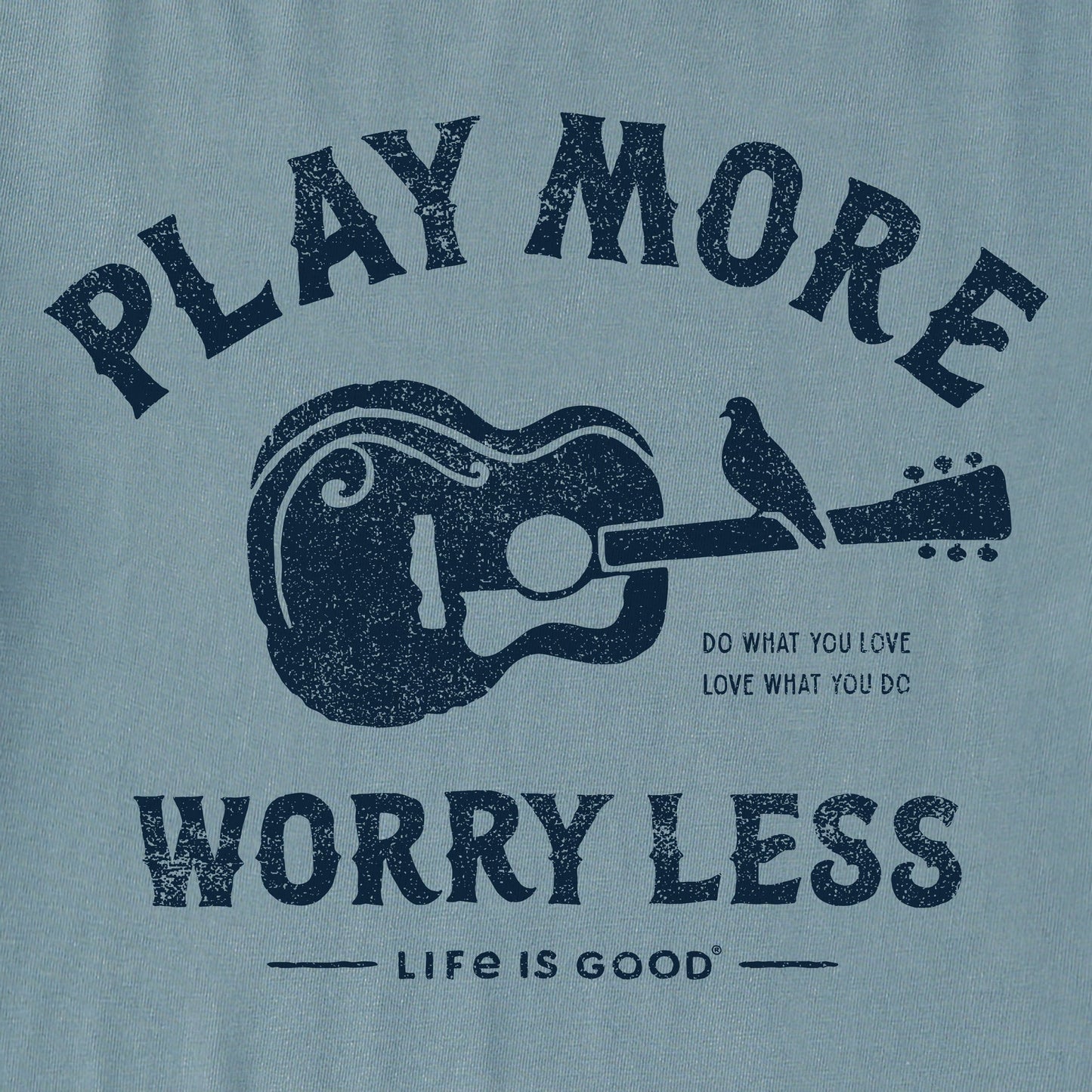 Men's Guitar Play More Short Sleeve Tee