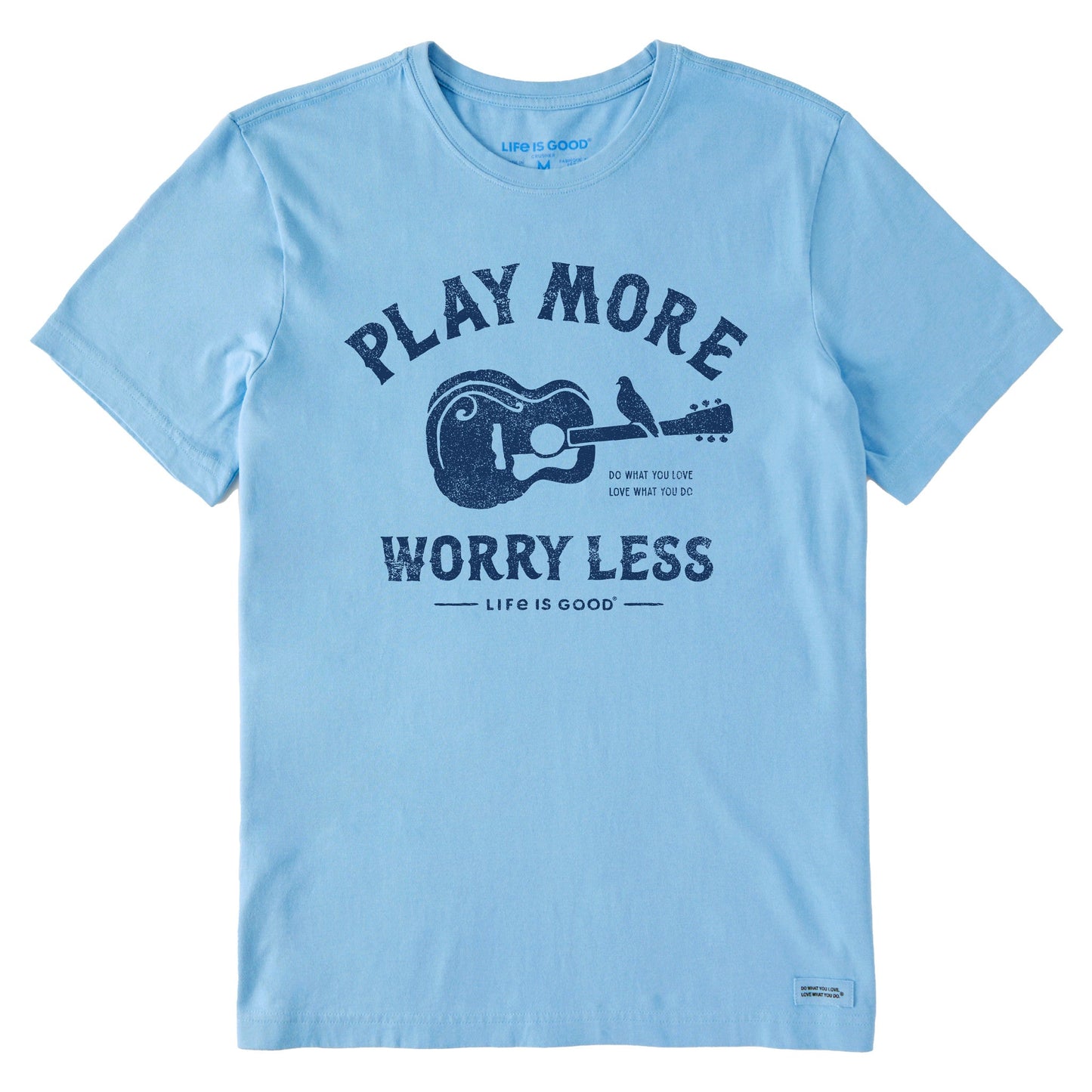 Men's Guitar Play More Short Sleeve Tee