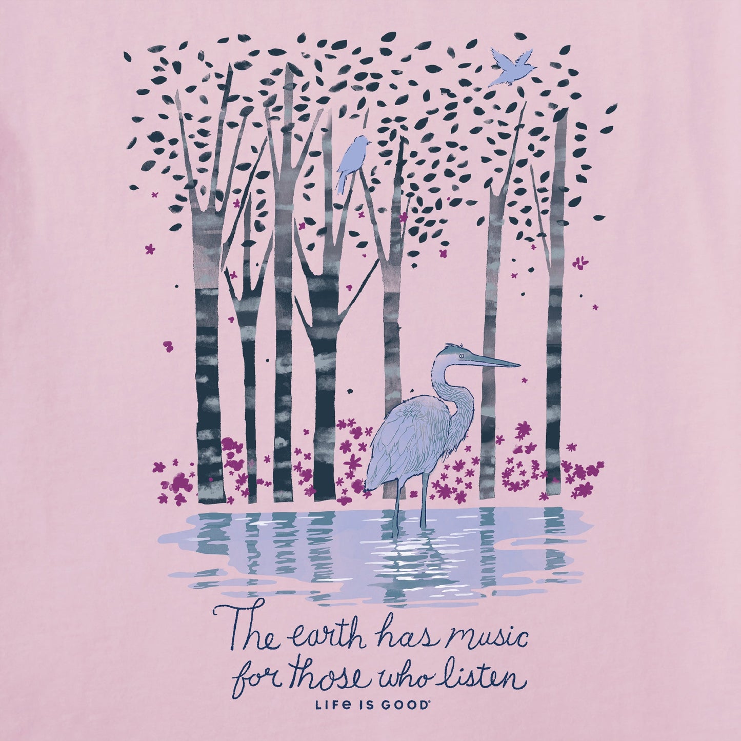 Women's Earth Has Music Heron Crusher Tank