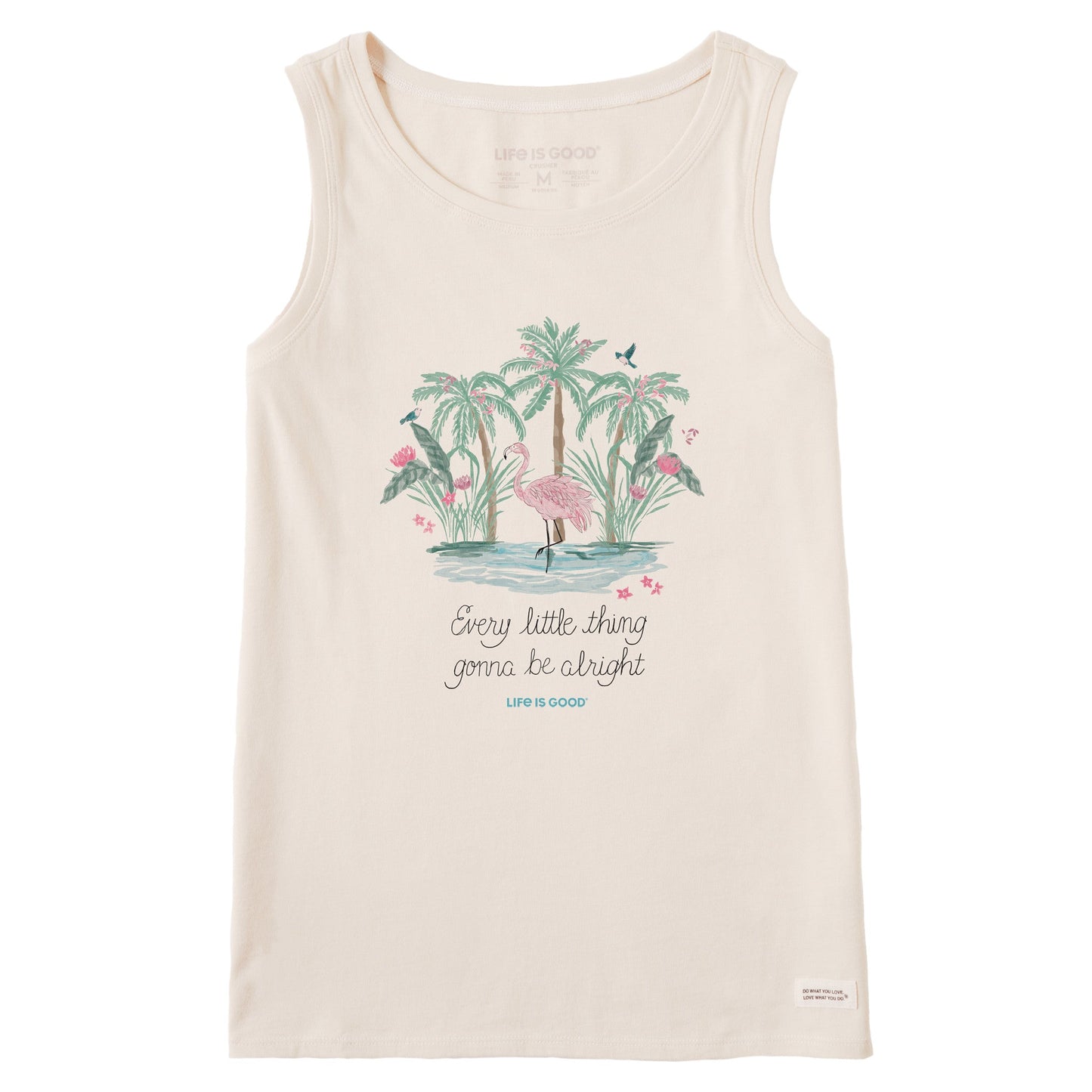 Women's Every Little Thing Flamingo Crusher Tank