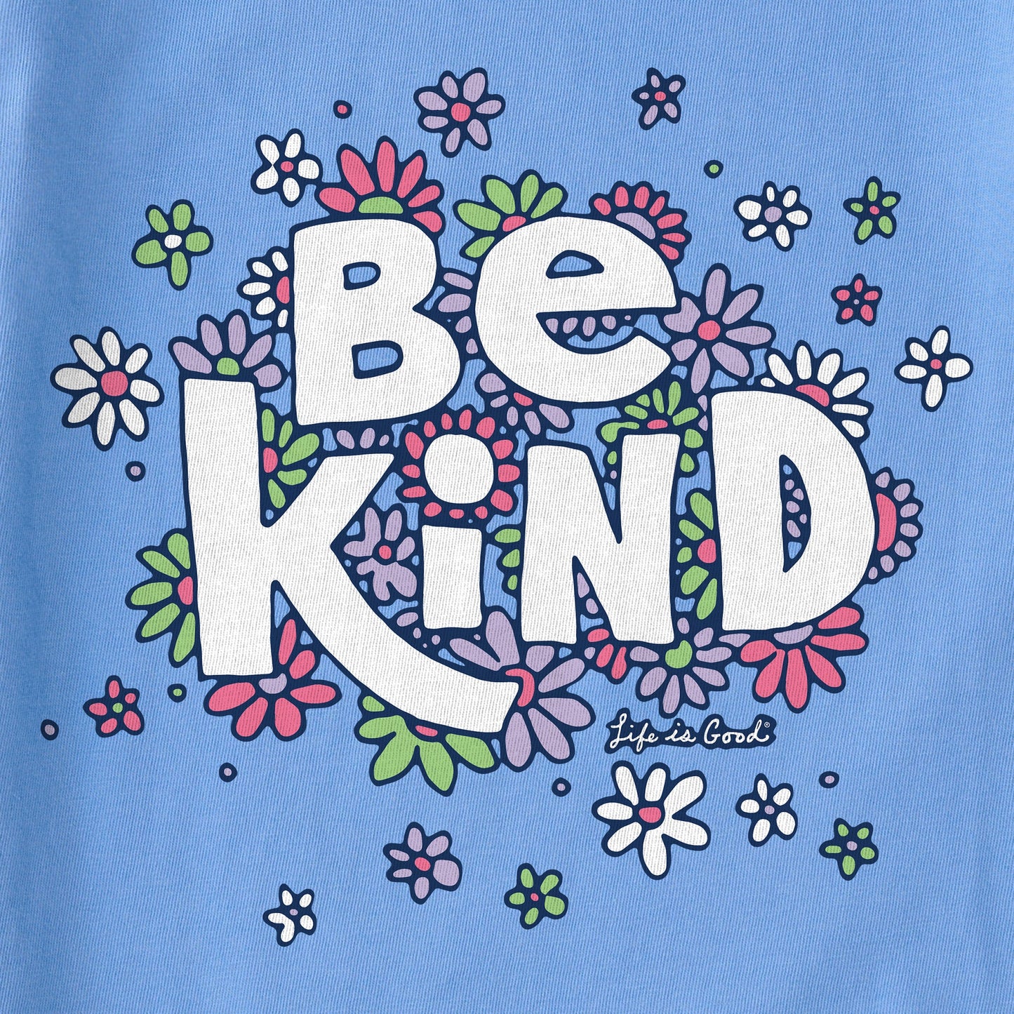 Women's Be Kind Flower Lines Crusher Tank