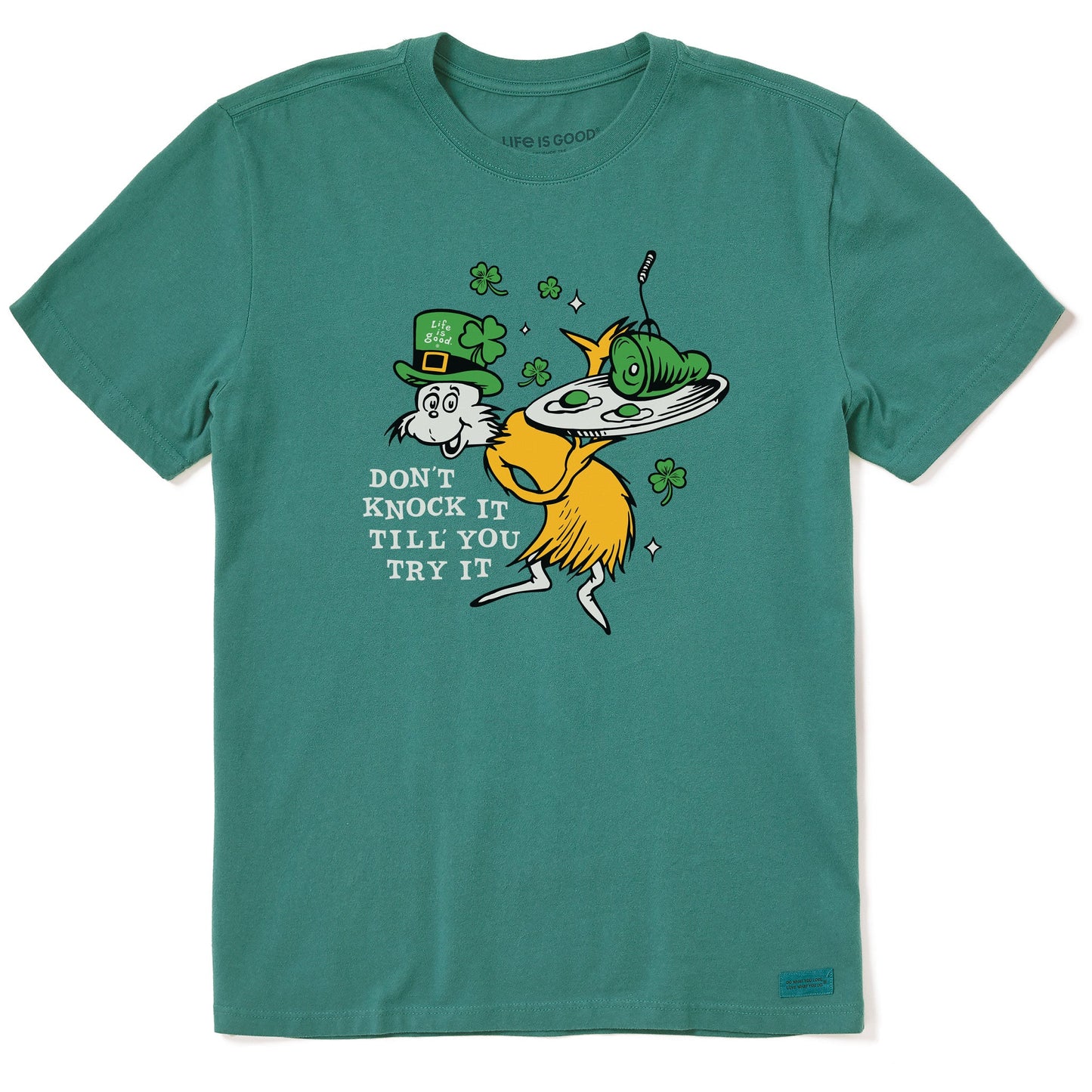 Men's Don't Knock It Til You Try It Short Sleeve Crusher Tee