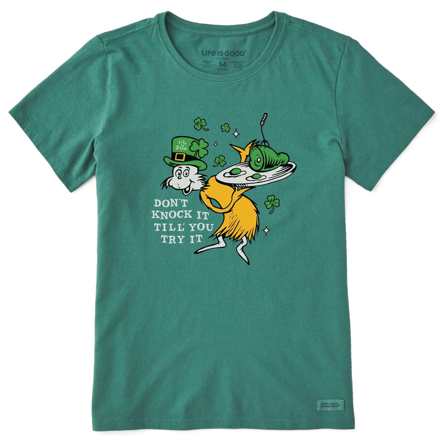 Women's Don't Knock It Til You Try It Short Sleeve Crusher Tee