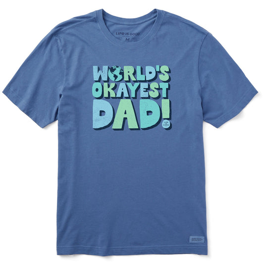 Men's World's Okayest Dad Short Sleeve Tee