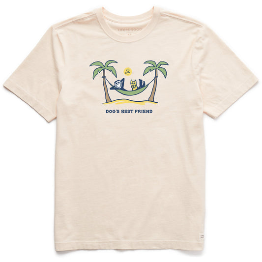 Men's Dog's Best Friend Short Sleeve Crusher Tee