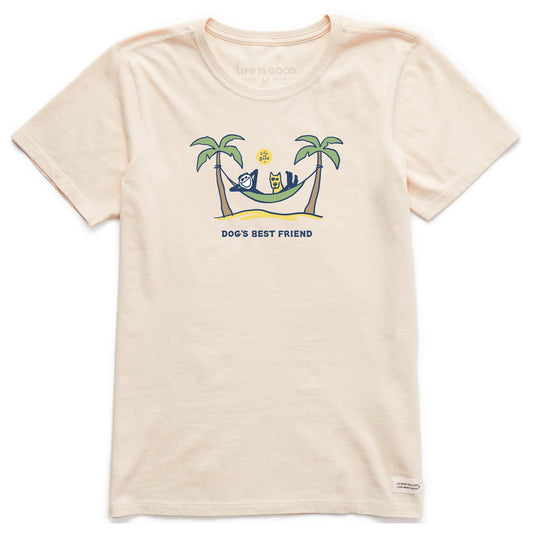 Women's Dog's Best Friend Short Sleeve Crusher Tee