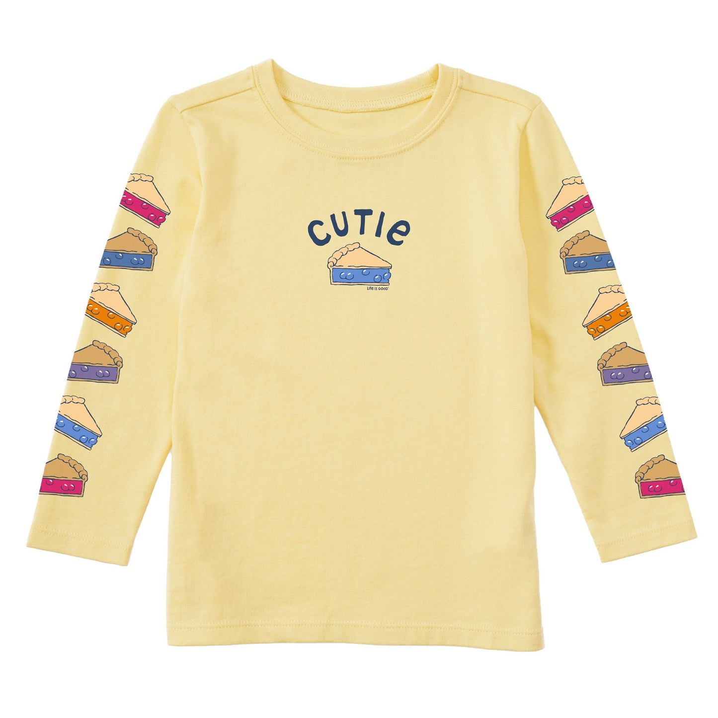 Toddler Cutie Pie Long Sleeve Crusher Tee