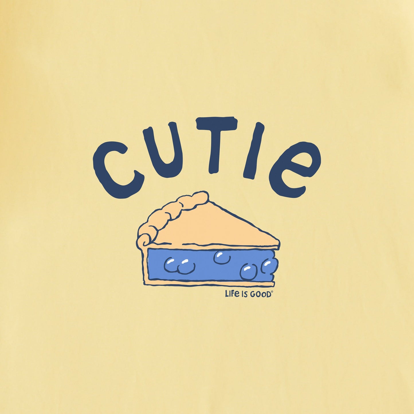 Toddler Cutie Pie Long Sleeve Crusher Tee