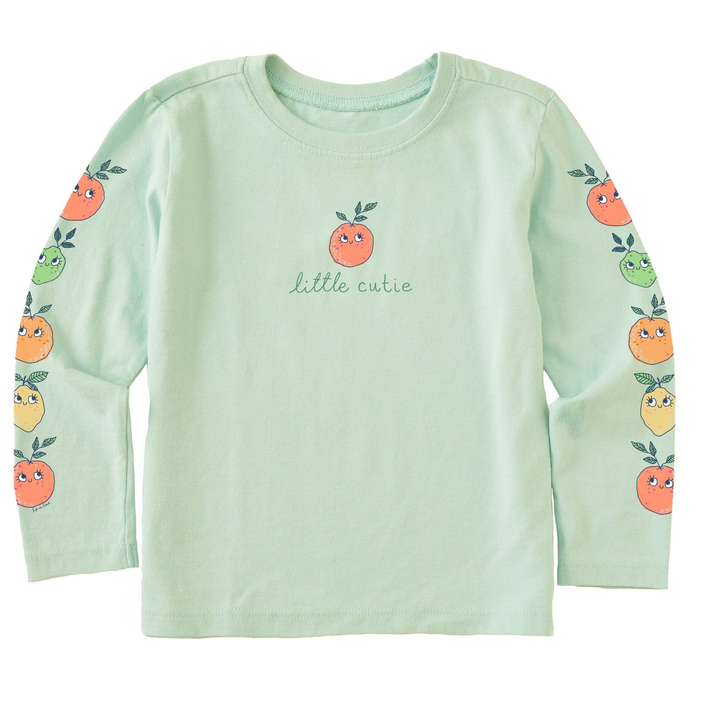 Toddler Little Cutie Long Sleeve Crusher Tee