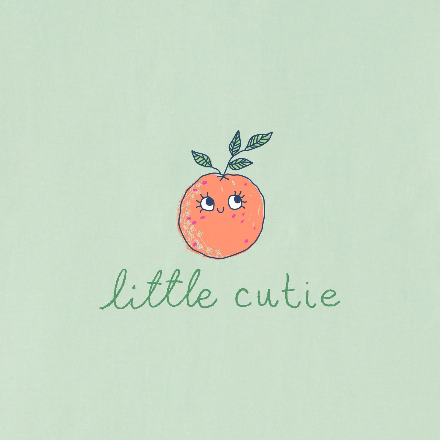 Toddler Little Cutie Long Sleeve Crusher Tee