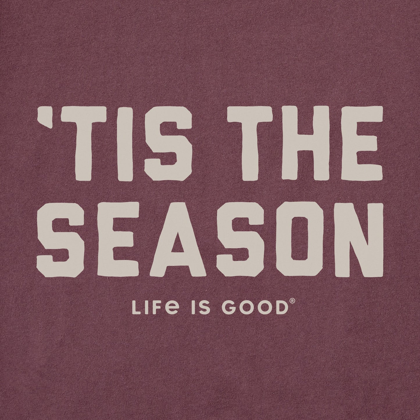 Men's 'Tis the Season Football Long Sleeve Crusher Tee