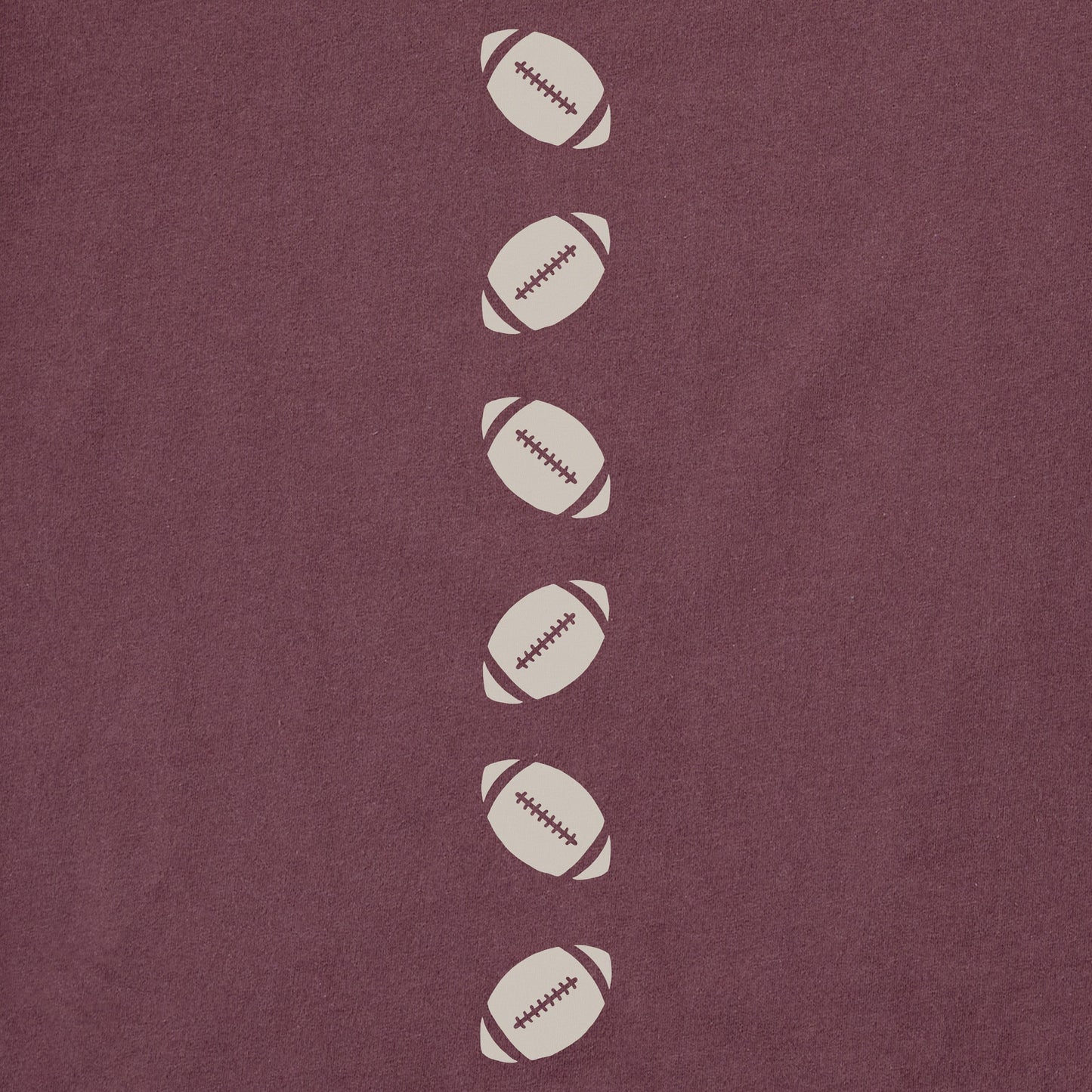 Men's 'Tis the Season Football Long Sleeve Crusher Tee