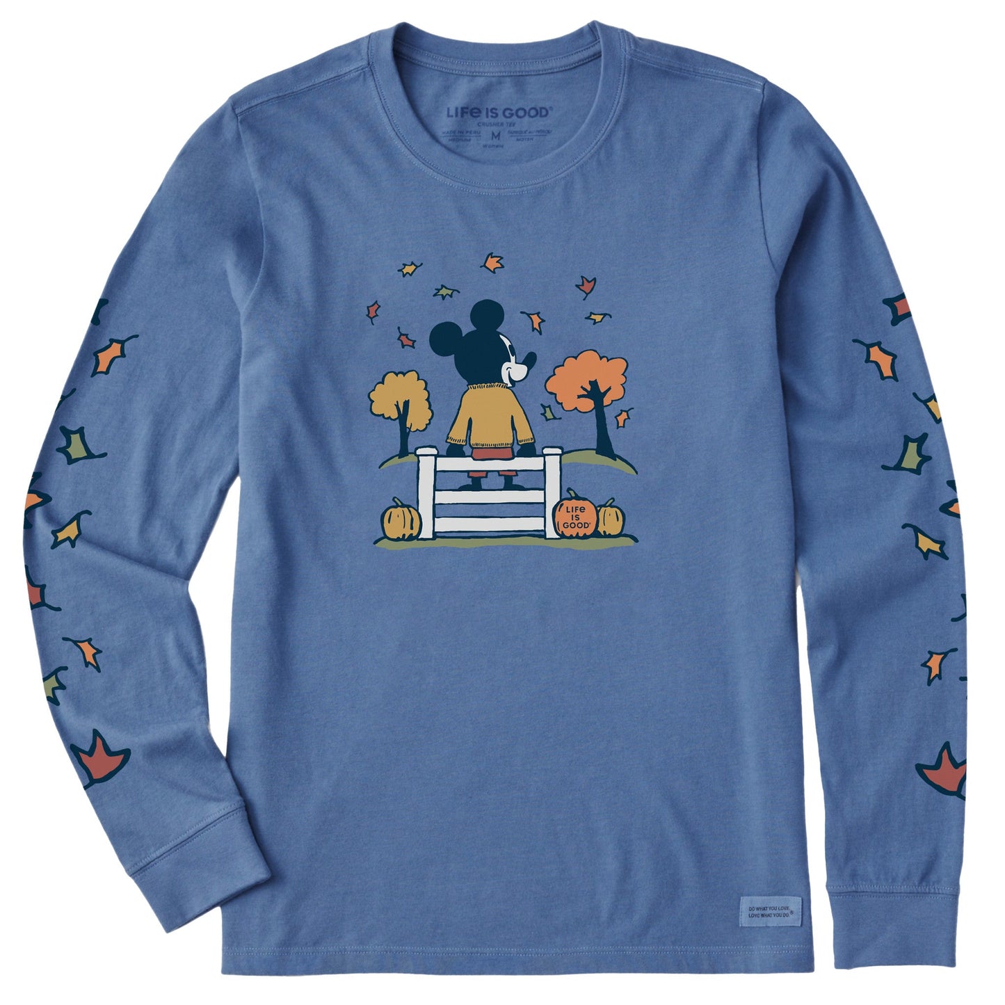 Women's Sitting on the Fence Willie Long Sleeve Crusher Tee