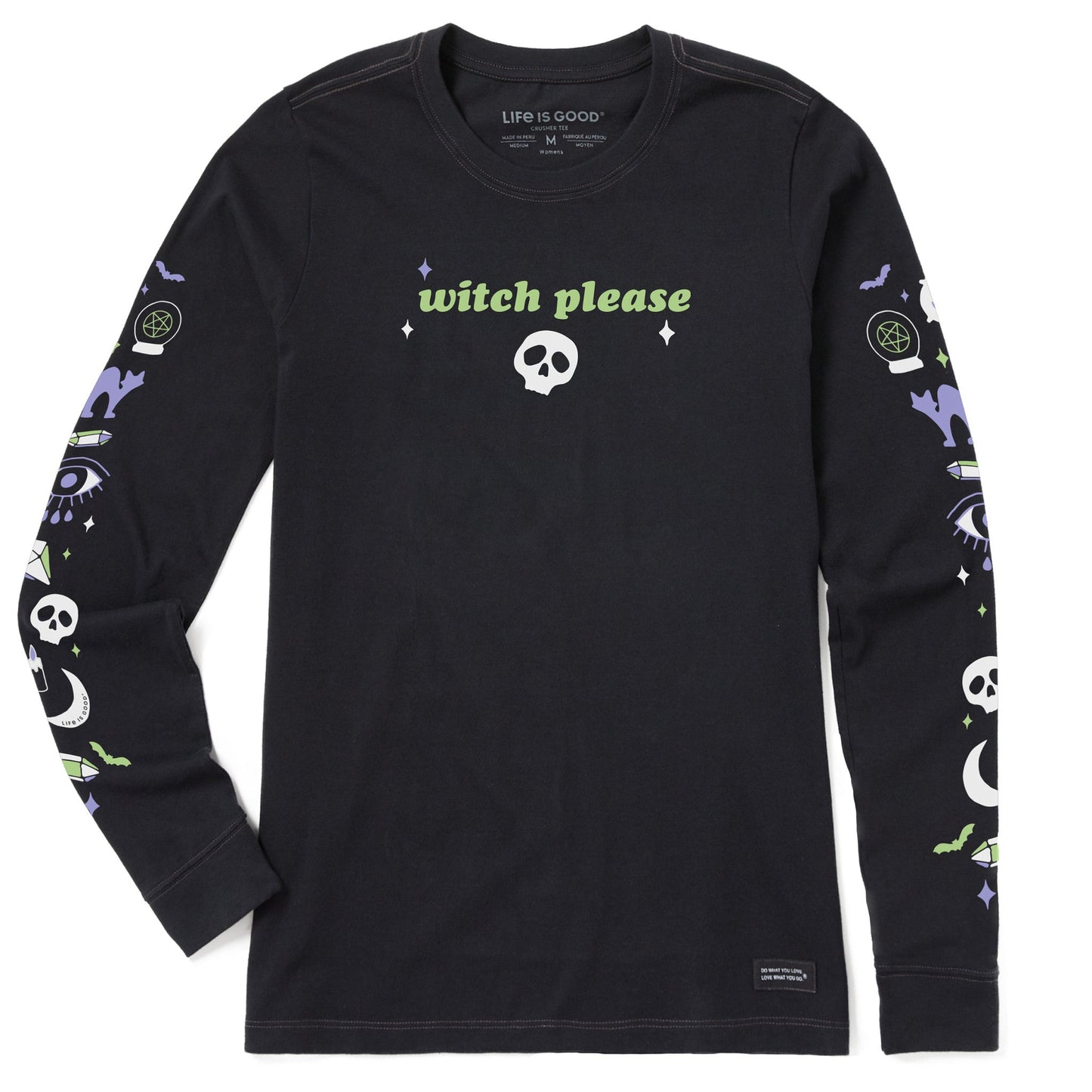 Women's Witch Please Elements Long Sleeve Crusher Tee