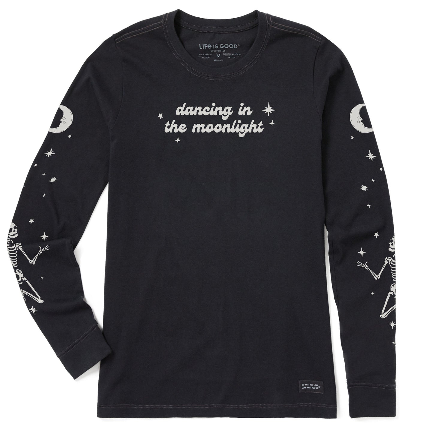 Women's Dancing in the Moonlight Long Sleeve Crusher Tee