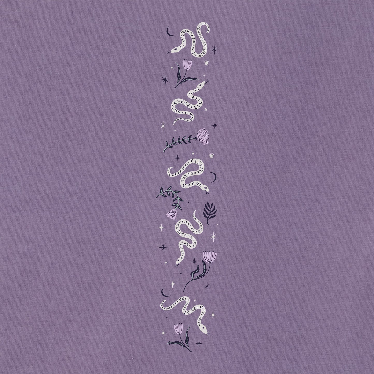 Women's Celestial Snakes Long Sleeve Crusher Tee