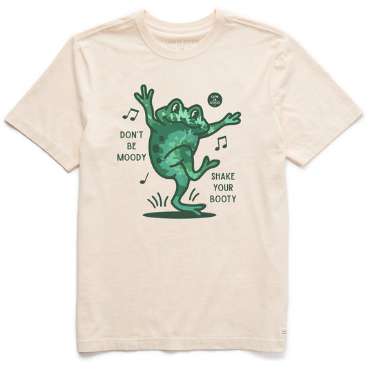 Men's Shake Your Booty Frog Tie Dye Short Sleeve Crusher Tee