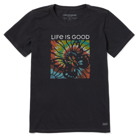 Women's Flutterby Box Tie Dye Short Sleeve Tee