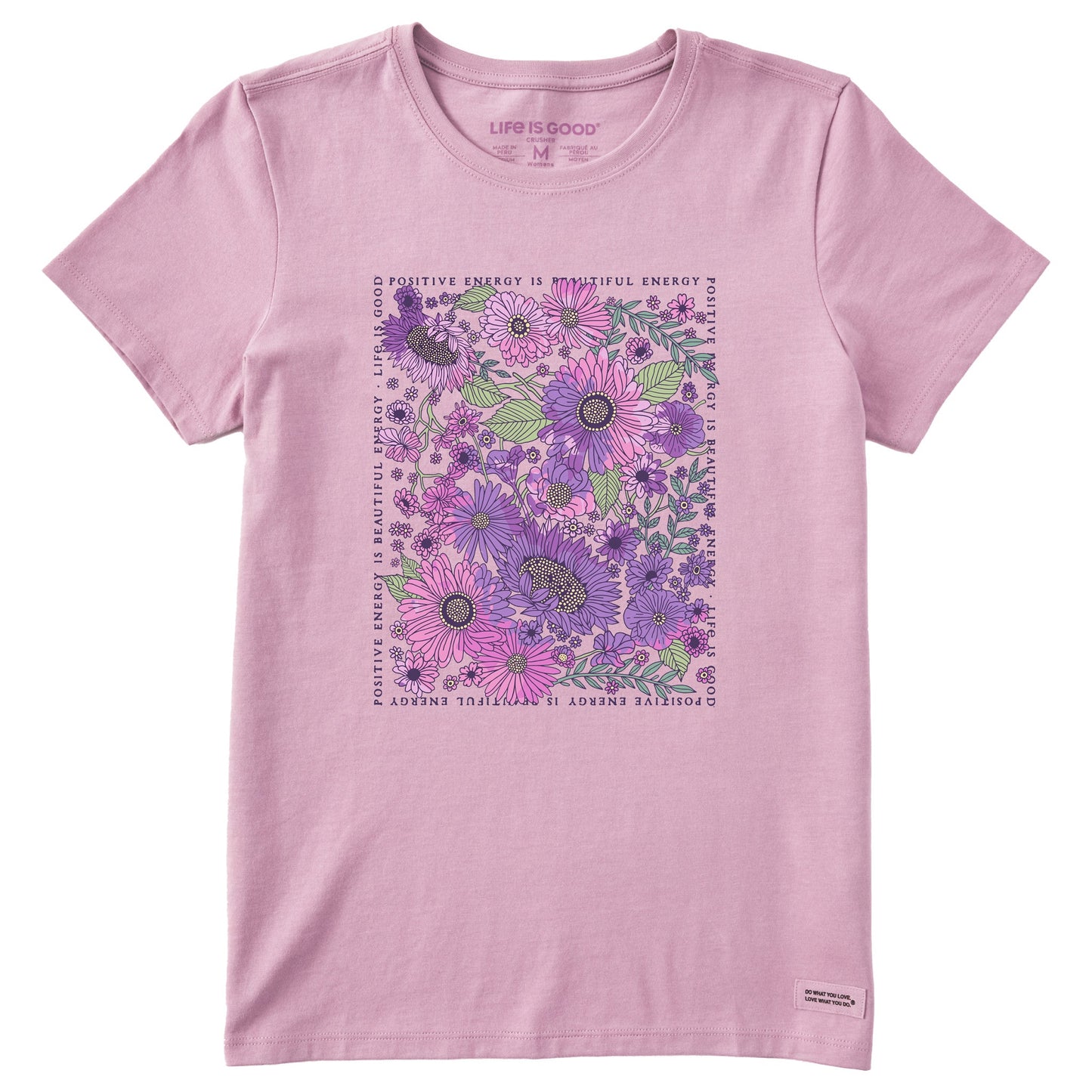 Women's Beautiful Energy Tie Dye Short Sleeve Tee