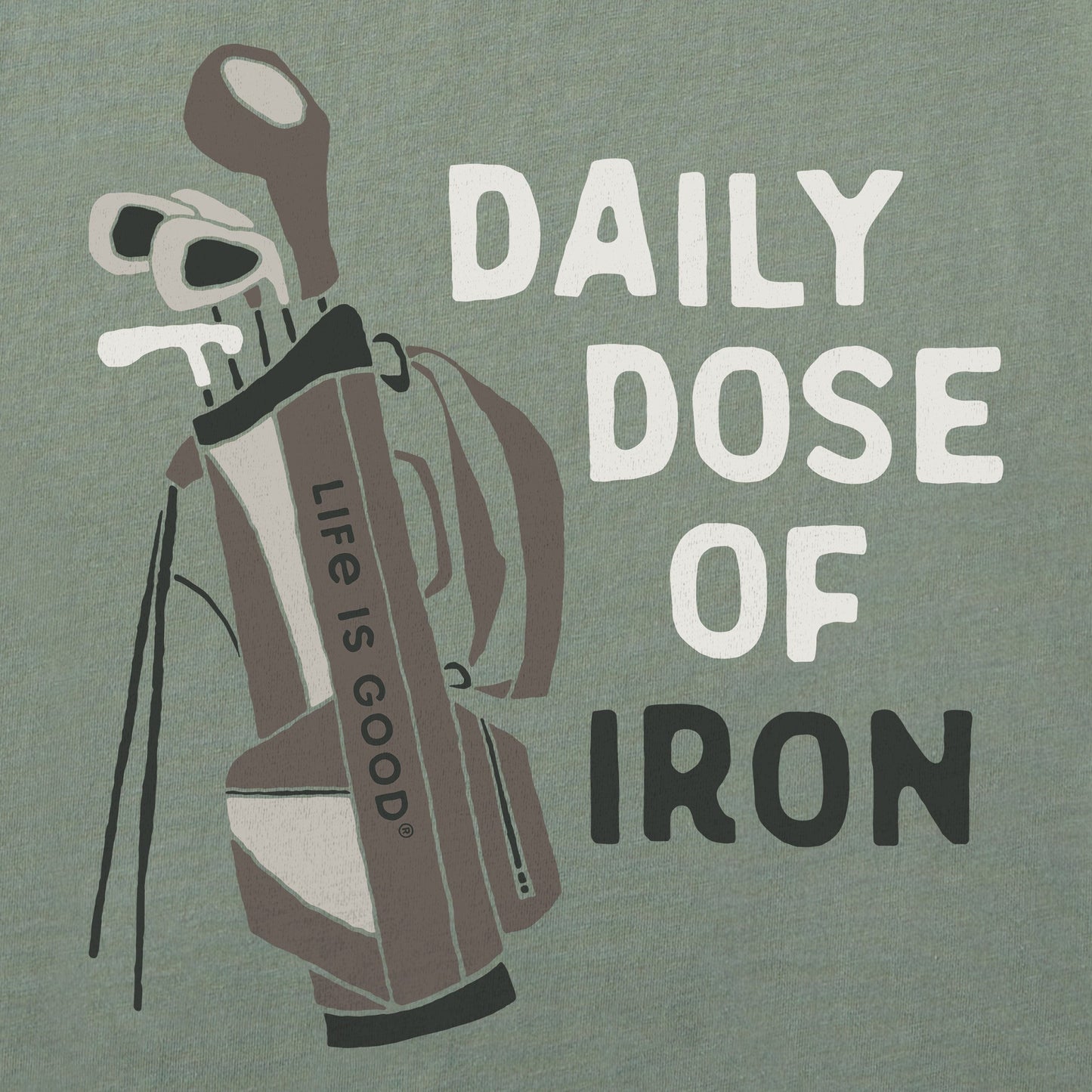 Men's Daily Dose of Iron Clubs Short Sleeve Crusher Tee