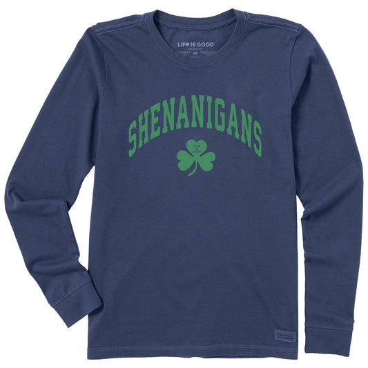 Women's Shenanigans Arch Long Sleeve Crusher Tee