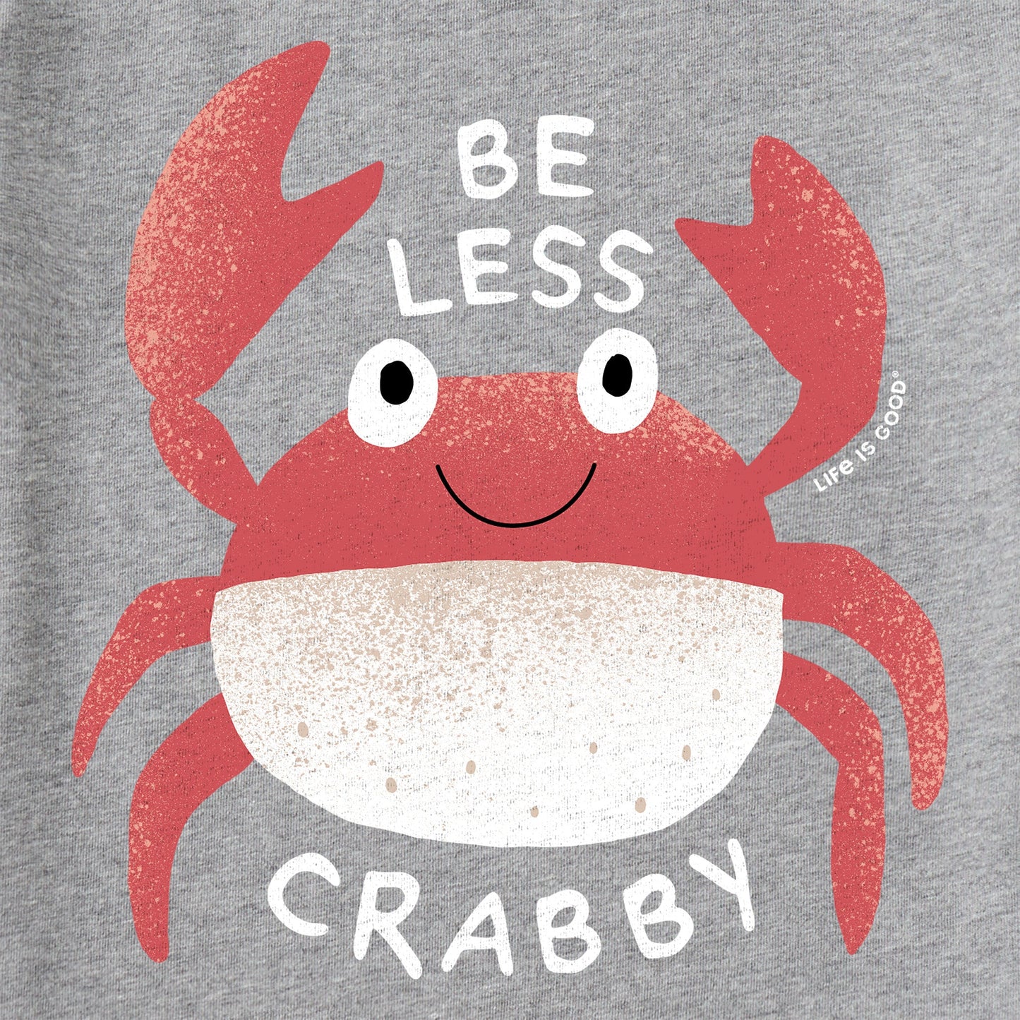 Women's Be Less Crabby Crab Short Sleeve Vee